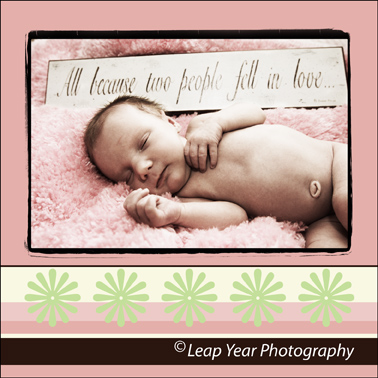 Newborn birth announcement Newborn birth announcement